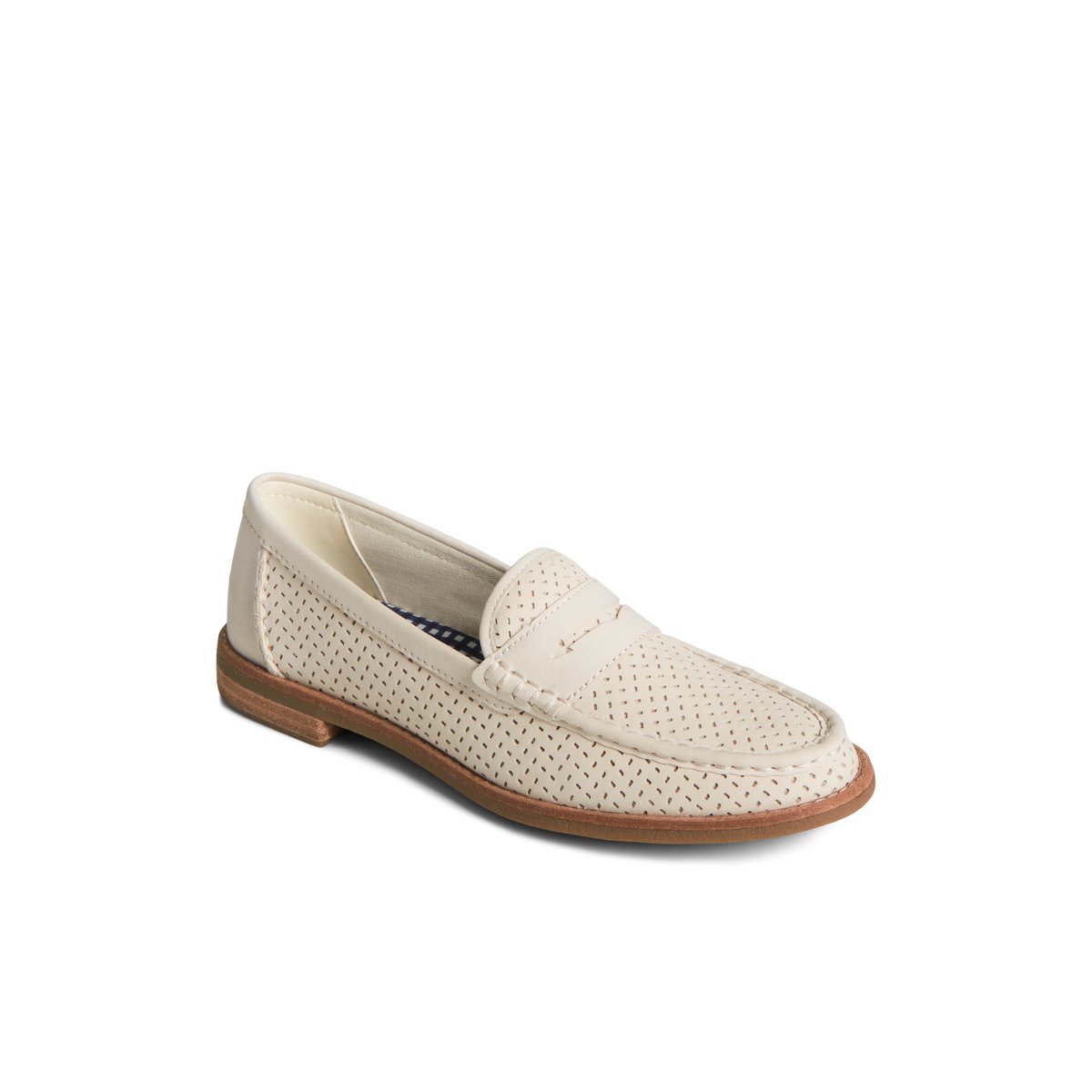美品 USA製 SHIPS 別注 HANDSEWING MOCCASIN Seaportpny l_wm Bone Women's Oxfords & Loafers | Sperry US